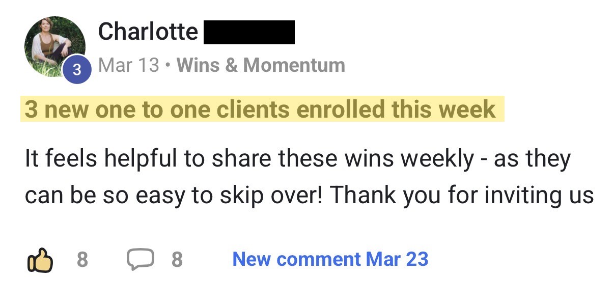 Client result 1